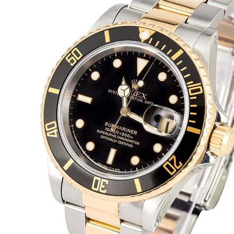 gold and black rolex sub mariner|rolex submariner best price uk.